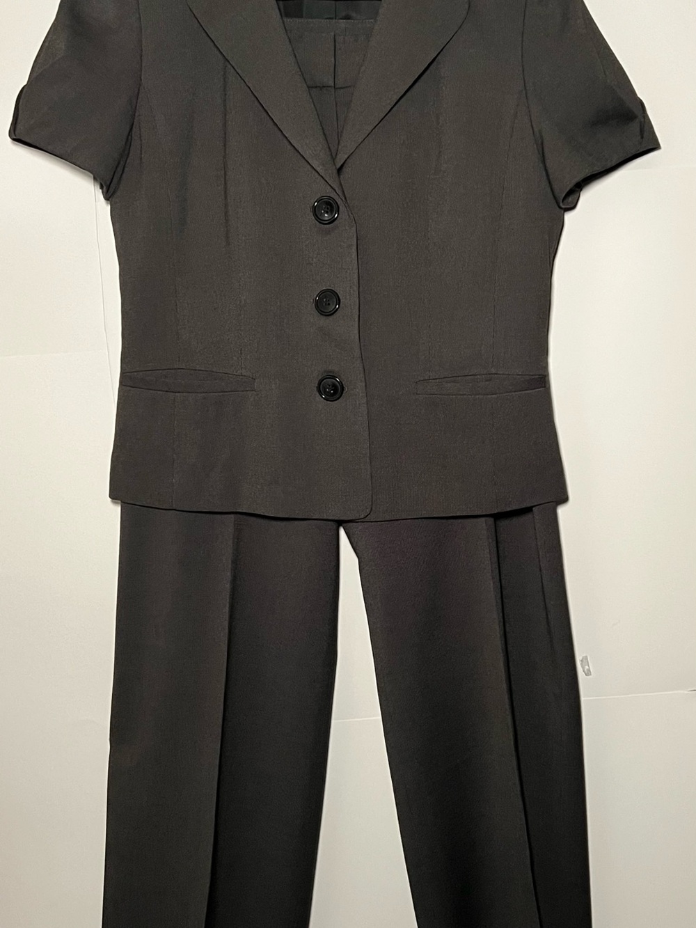 Ann Taylor Black Career Pant Suit Size